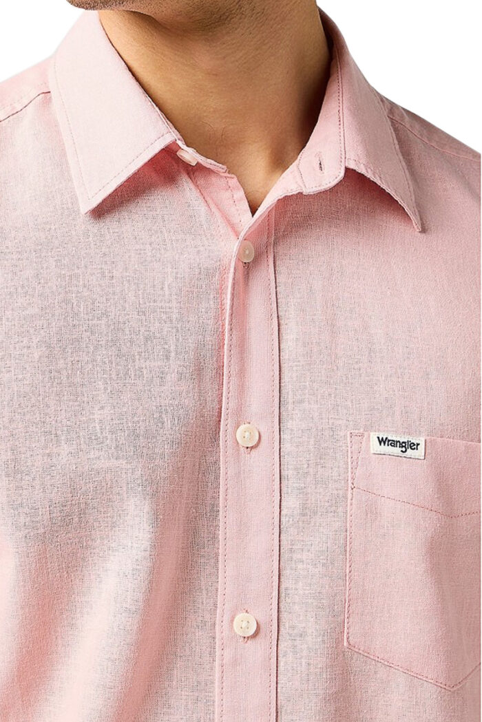 Рубашка Wrangler 112362676 SILVER PINK — изображение 3