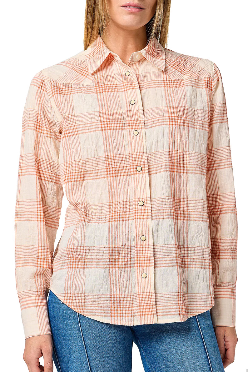 112364575-1 Рубашка женская Wrangler 112364575 VINTAGE WHITE — изображение 1