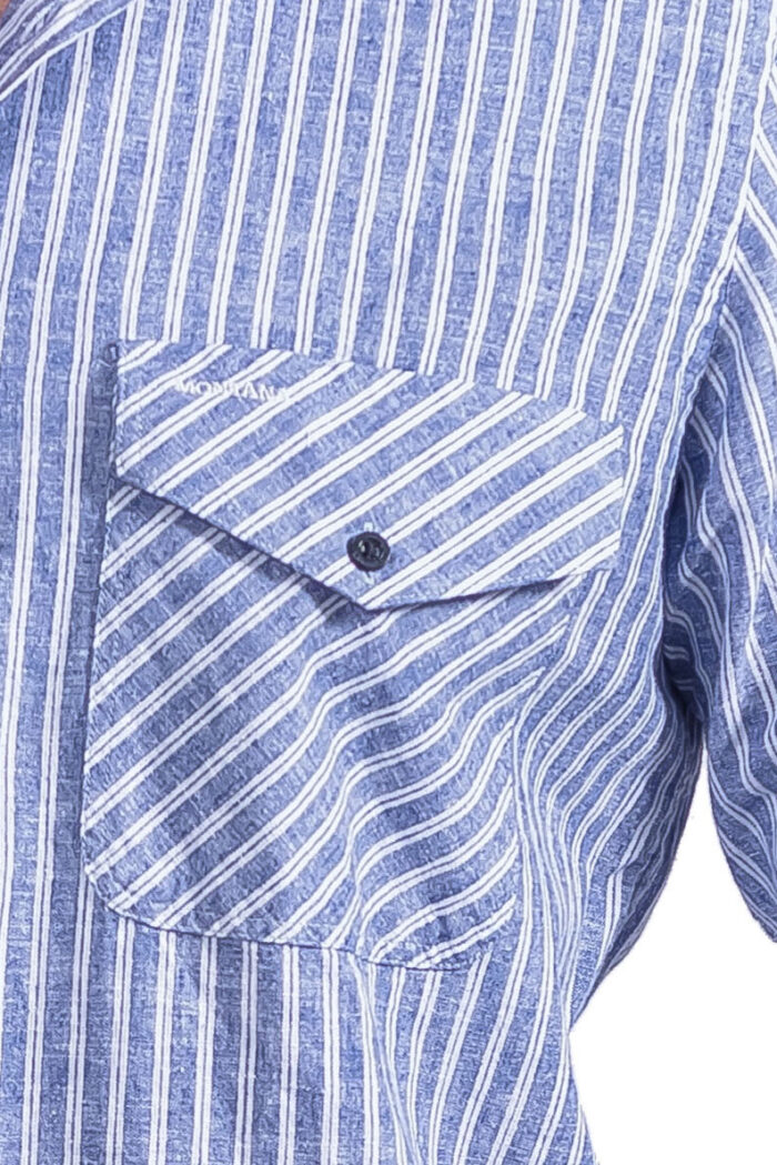 Рубашка летняя Montana 11061Wh/blue — изображение 3
