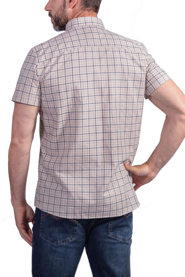 Рубашка летняя Montana 11062beige/blue — изображение 2