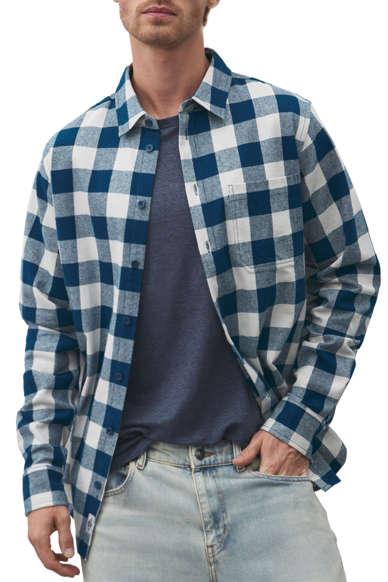 LC-SHIRT-061MFWGRBLU-2 Рубашка LC-SHIRT-061MFW/GRBLU — изображение 1